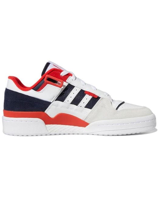 Adidas White Forum Exhibit Low 'Cloud' for men