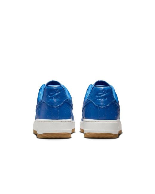 Nike Blue (Wmns) Air Force 1 '07 Lx Ostrich'