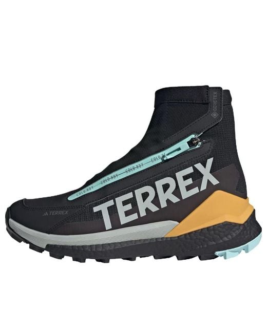 Adidas Black Terrex Free Hiker 2 Cold.Rdy Semi Flash Aqua' for men