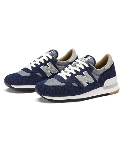New Balance Blue Carhartt Wip X 990V1 Made for men