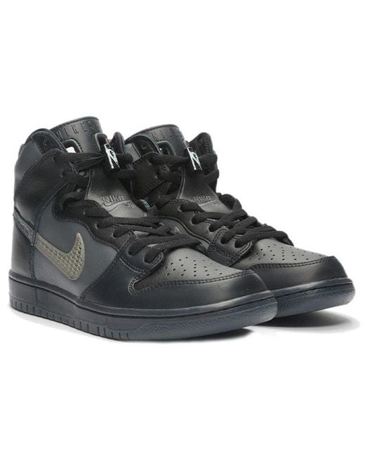 Nike Black Sb Dunk High Dark' for men
