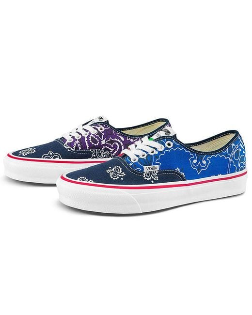 Vans Blue Bedwin & The Heartbreakers X Authentic 'Bandana Pack for men