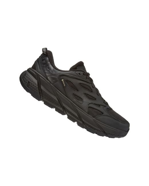 Hoka One One Clifton L Gore Tex in Brown for Men | Lyst