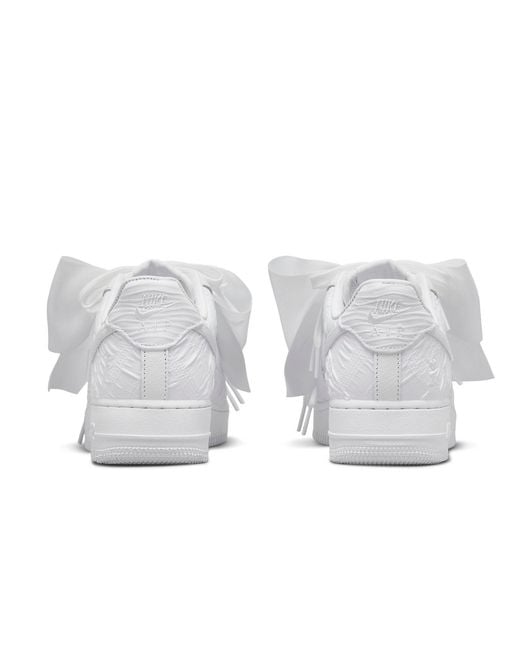 Nike White (Wmns) Air Force 1 '07 Lx Bow'