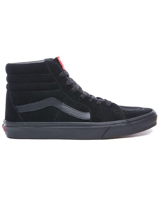 Vans Black Sk8-Hi Suede' for men
