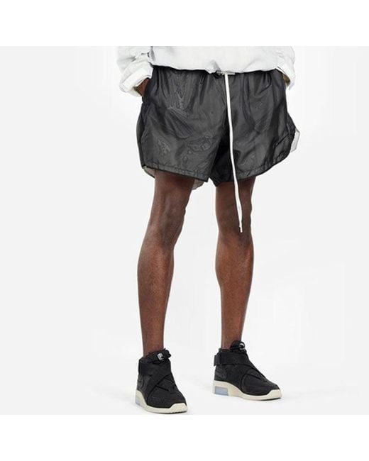 Nike Black X Fear Of God Stretch Shorts for men