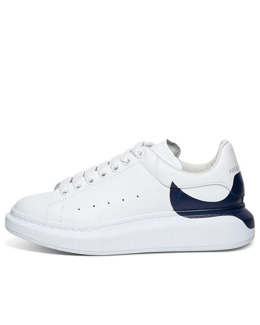 McQueen Blue Oversized Sneaker Heel' for men