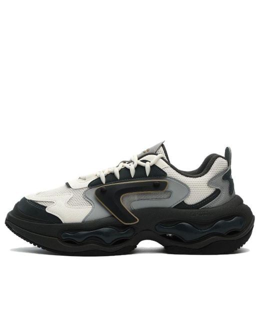 Fila Black Vintage Daddy Shoes for men