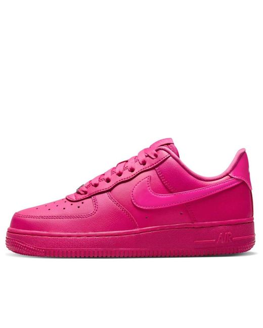 Nike Pink (Wmns) Air Force 1 '07 'Fireberry'