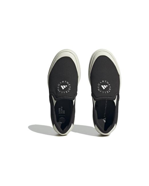 Adidas Black Court Slip-on Shoes