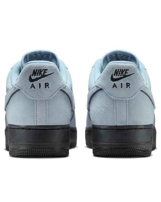 Nike Blue Air Force 1 Low '07 Lv8 'Light Armory Suede' for men