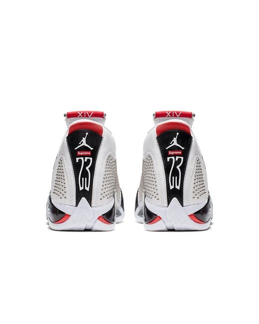 Nike White 14 Retro X Supreme for men