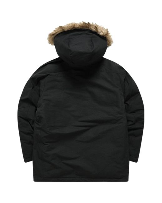 Fila Black Multi Pocket Down Jacket for men
