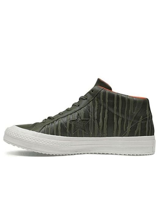 Converse Brown One Star Mid Tops for men