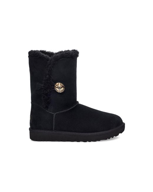 Ugg Black (Wmns) Bailey Button Bling Boot