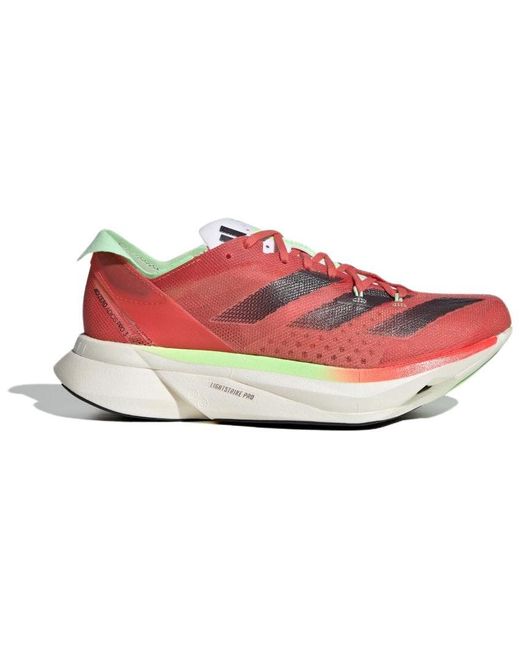 Adidas Red (Wmns) Adizero Adios Pro 3 'Preloved Scarlet Aurora Met Solar'