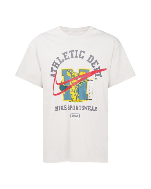 Nike White Logo Short Sleeve Light T-Shirt for men