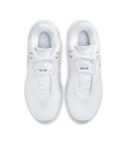 Nike White Zoom Lebron Nxxt Gen Ampd for men