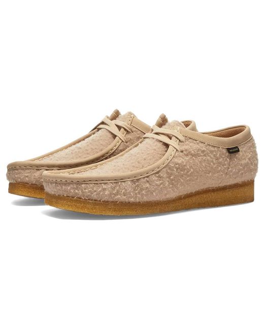 Clarks Natural X Aime Leon Dore Wallabee Casentino Wool for men