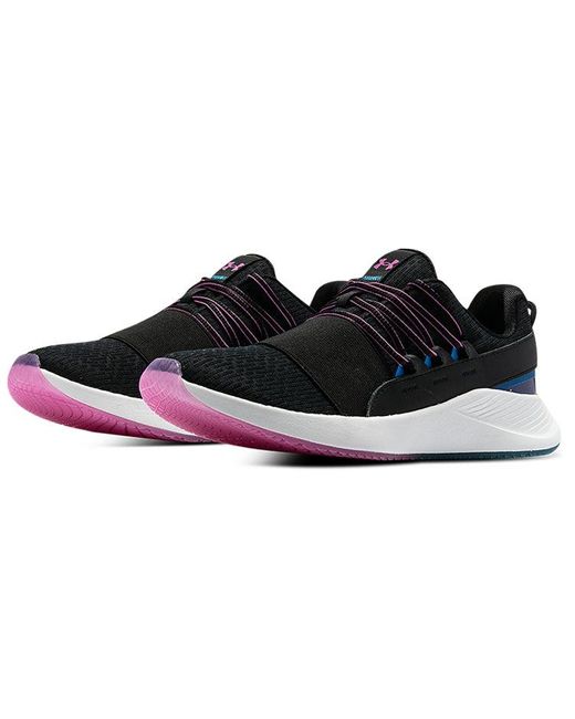Under Armour Black (Wmns) Charged Breathe Color Shift Sports Shoes