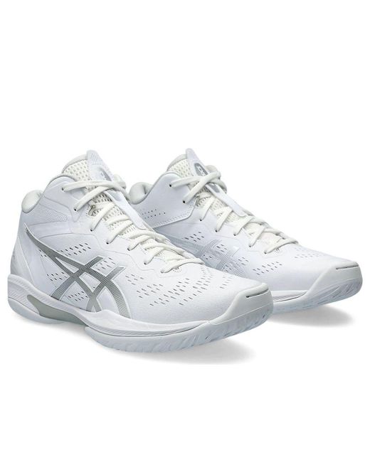 Asics White Gel-Hoop V16 Pure' for men