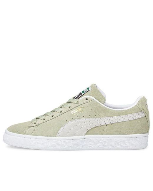 PUMA White Suede Classic Xxi Suede Classic Xxi for men