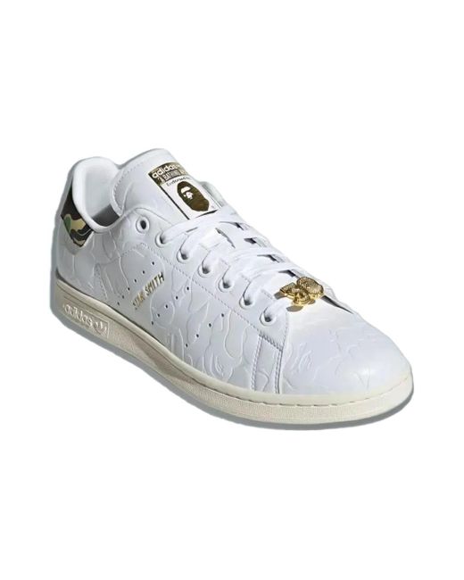 Adidas White X A Bathing Ape Stan Smith '30Th Anniversary' for men