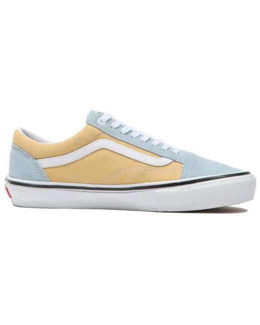 Vans White Skate Old Skool 'Winter Sky Impala' for men