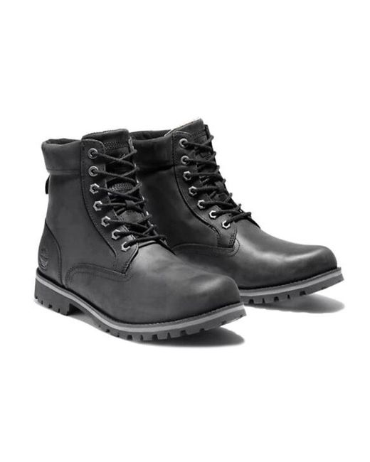 Timberland Black rugged Waterproof Ii 6 Inch Boots for men