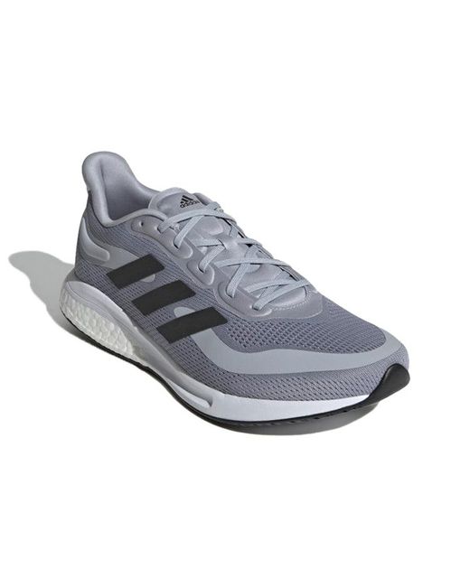 Adidas Gray Supernova 'Halo' for men