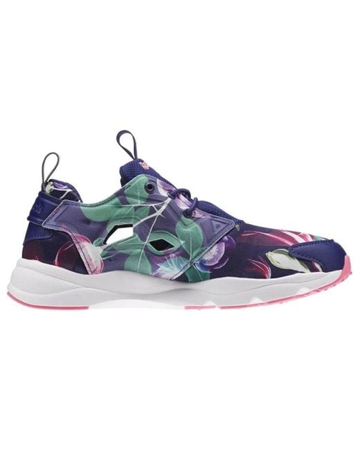 Reebok Blue (Wmns) Furylite Graphic 'Floral'