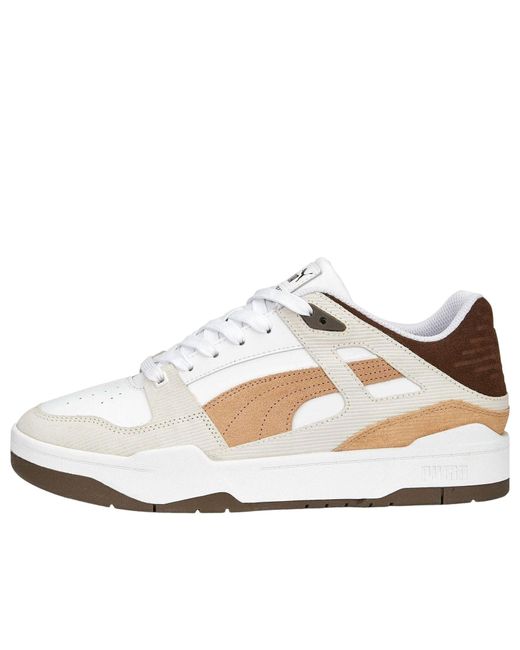 PUMA White Slipstream Cord 'Dusty Tan' for men