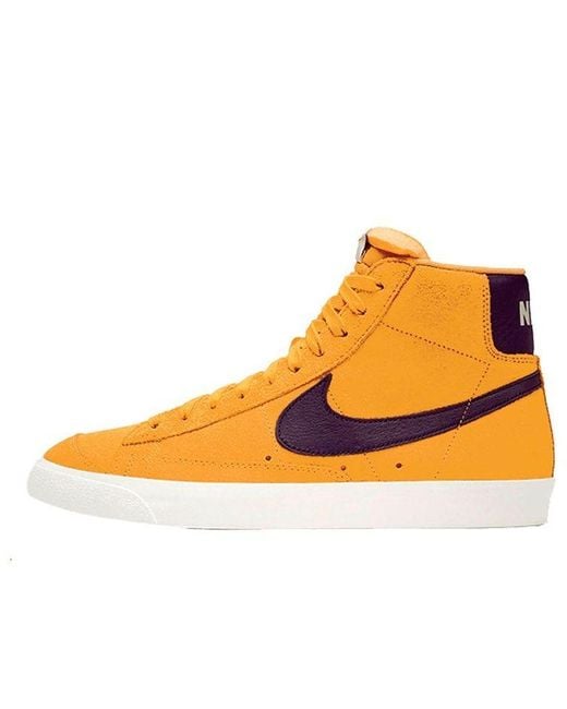 Revisión Hueso También Nike Blazer Mid Vintage 'amber Rise Purple' in Orange for Men | Lyst