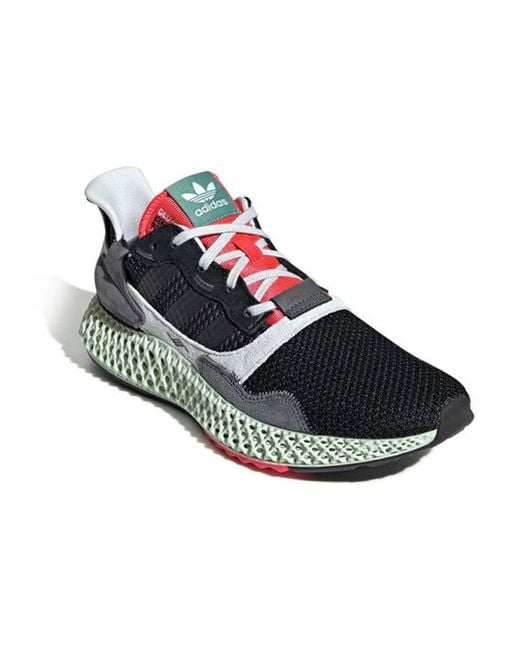 Adidas Blue Zx 4000 Futurecraft 4D Onix' for men