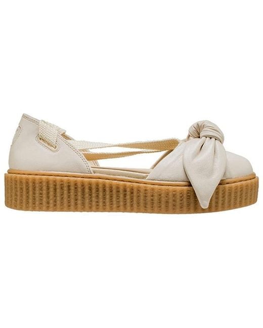 PUMA Wmns Fenty X Bow Creeper Sandal Tint in Grey Lyst UK