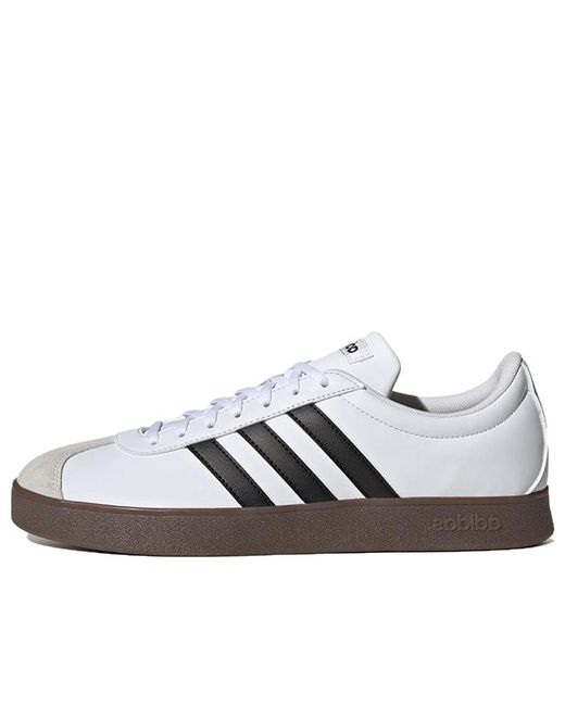 Adidas White Vl Court Base for men