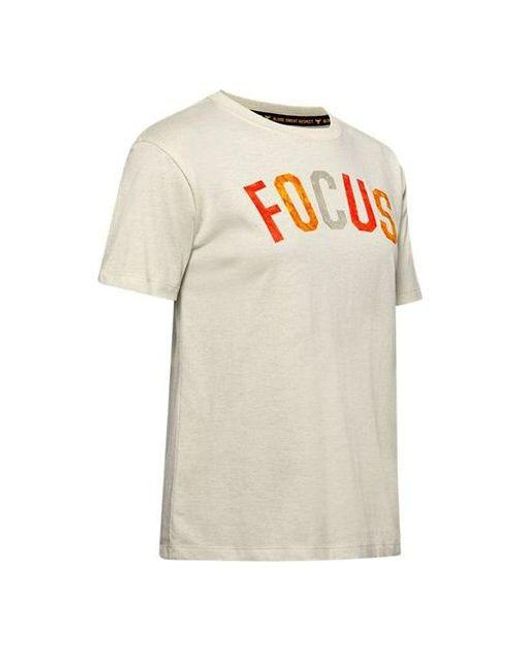 Under Armour White (Wmns) Project Rock Tee