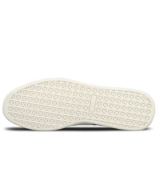 PUMA White Sesame Street X Basket 'Whisper' for men