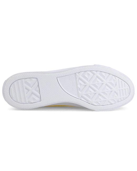 Converse Yellow (Wmns) Mademe X One Star Platform Suede Ox 'Vibrant'