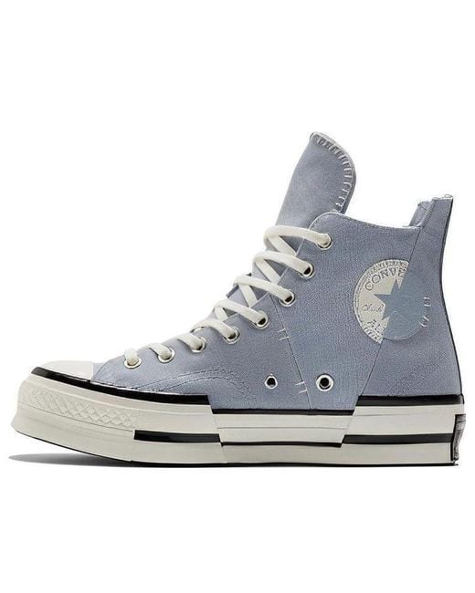 Converse Blue Chuck 70 Plus Hi 'Fog' for men