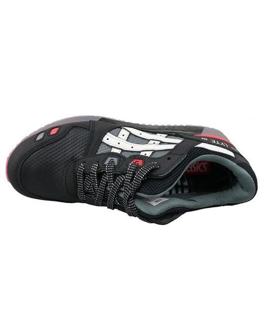 Asics Black Foot Locker X Anderson Bluu X Gel Lyte 3 'G.I. Joe Snake Eyes' for men