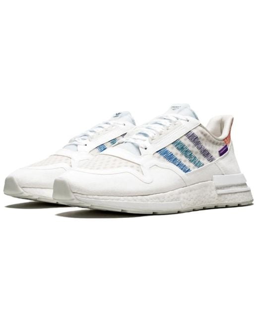Adidas White Commonwealth X Zx 500 Rm 'Coastal Living' for men