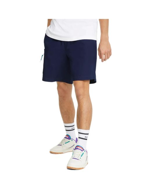 PUMA Blue X Butter Goods Rip Stop Cargo Short for men