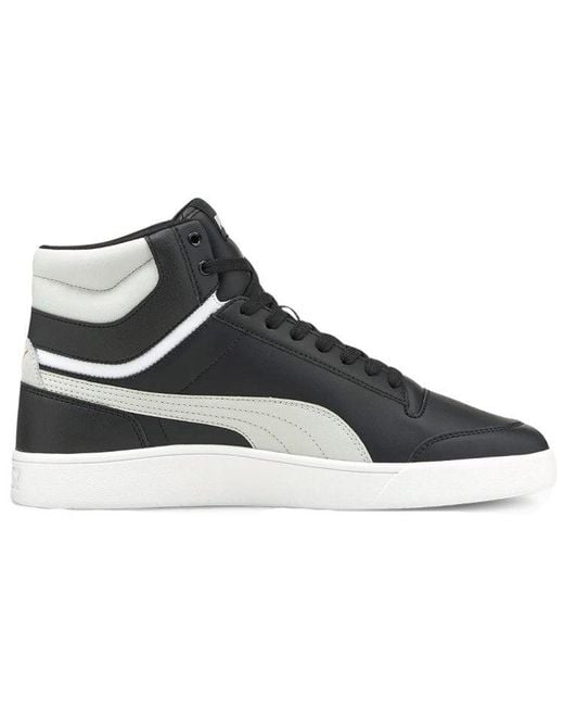 PUMA Black Shuffle Mid for men