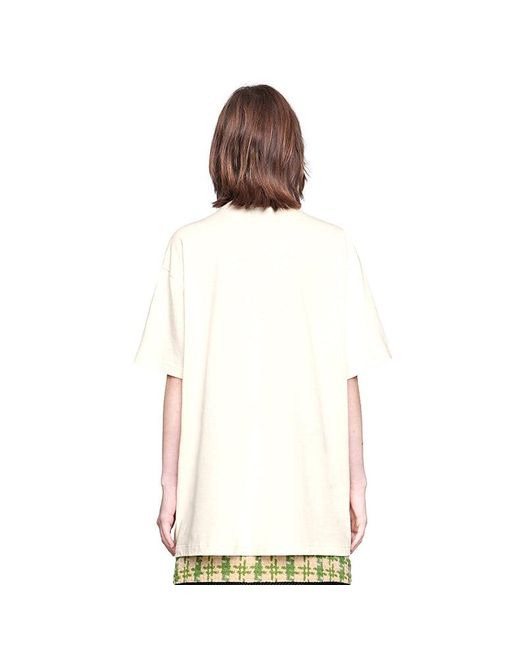 Gucci White (Wmns) Sequins Lightning Short Sleeve For