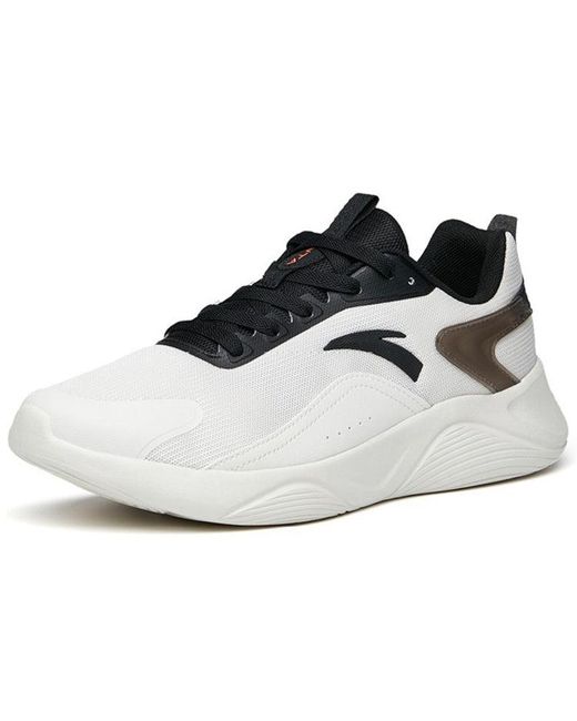 Anta White Running Shoes for men