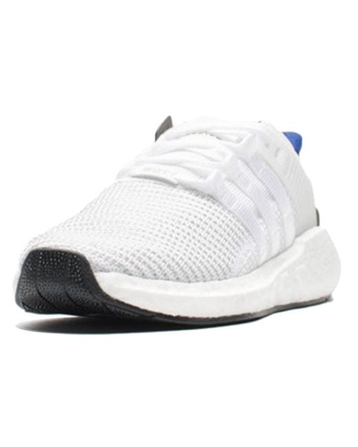 Adidas White Originals Eqt Support 93/17 'Royal' for men