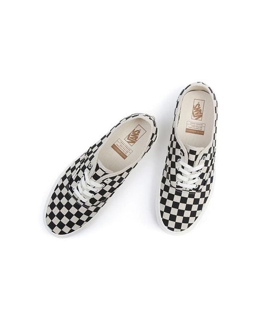 Vans White Authentic Classic Casual Skateboarding Shoes for men