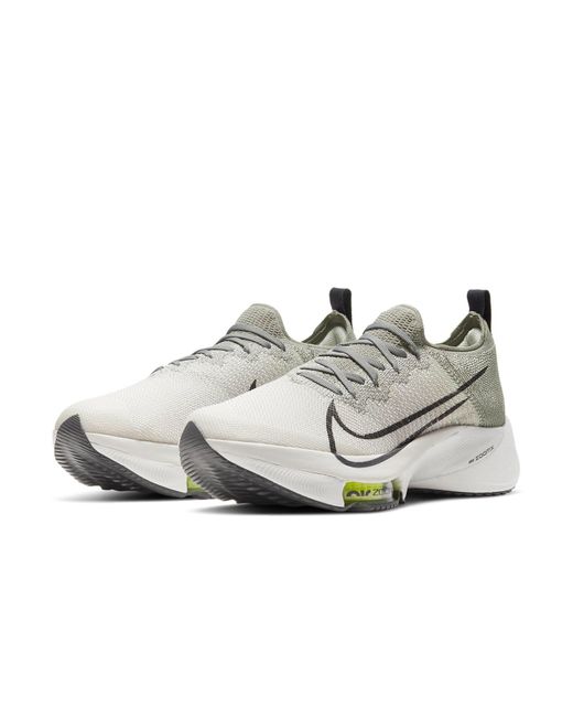 Nike Gray Air Zoom Tempo Next% Fk for men
