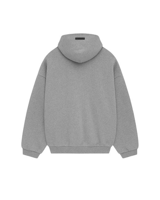 Fear Of God Gray Ss25 Fleece Hoodie for men